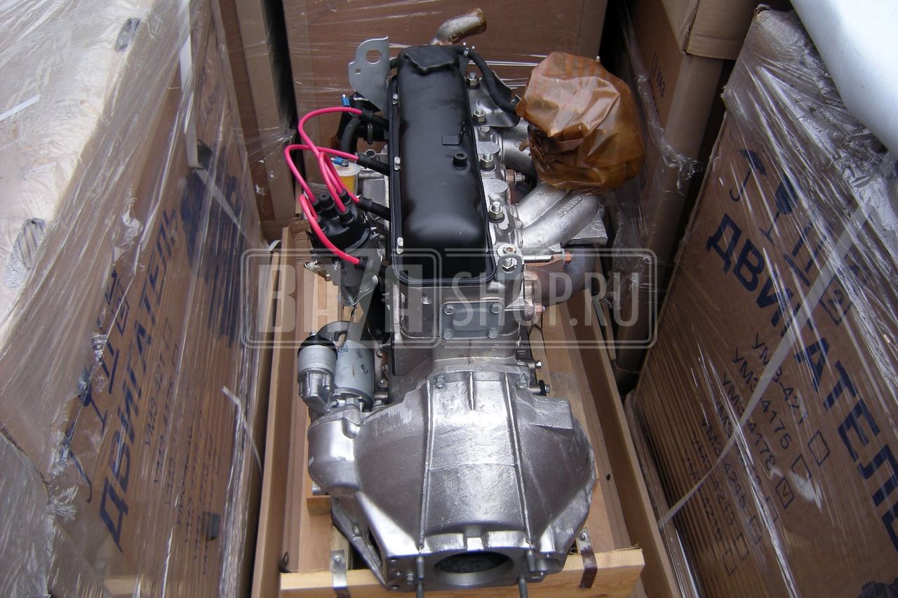 Двигатель УМЗ-4218 АИ-92 УАЗ 452, 469, карбюратор (103 л.с.; рычажная корзина) в сборе / 4218.1000402-10 (4218.1000400 АИ-92)
