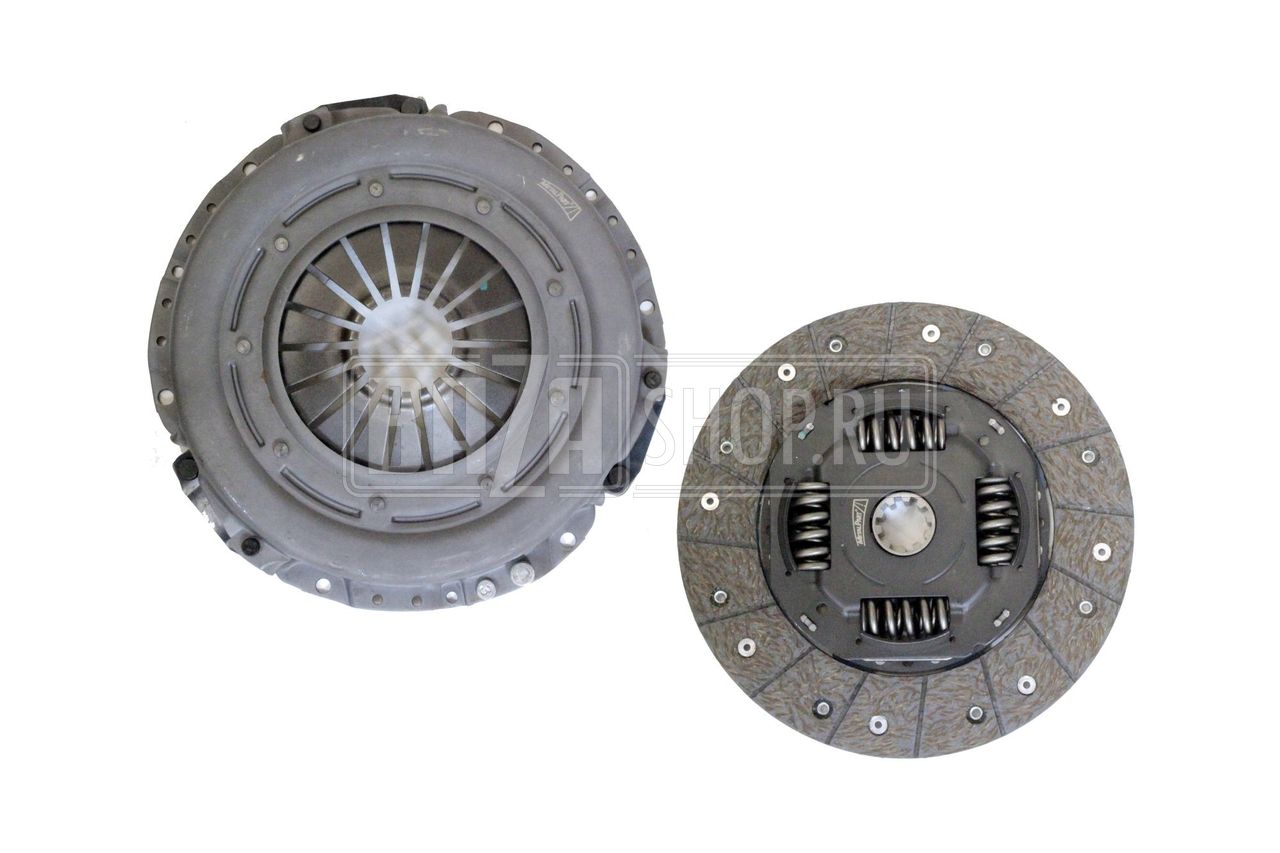 Сцепление ГАЗ дв.CUMMINS ISF 2.8 ГАЗель Бизнес, УАЗ дв.ЗМЗ-514, -409 "MetalPart" (БЕЗ подшипника) / MP-3000950503 (201878005456+63082001150) УСИЛЕННОЕ